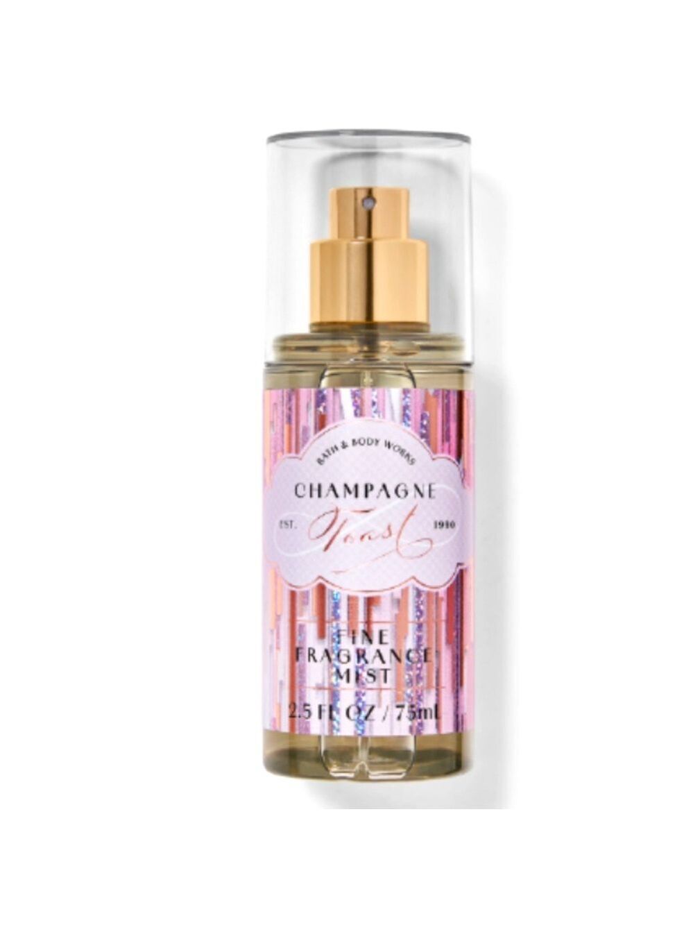 Bath & Body Works Champagne Toast Travel Size Fine Fragrance Mist 75ml Travel